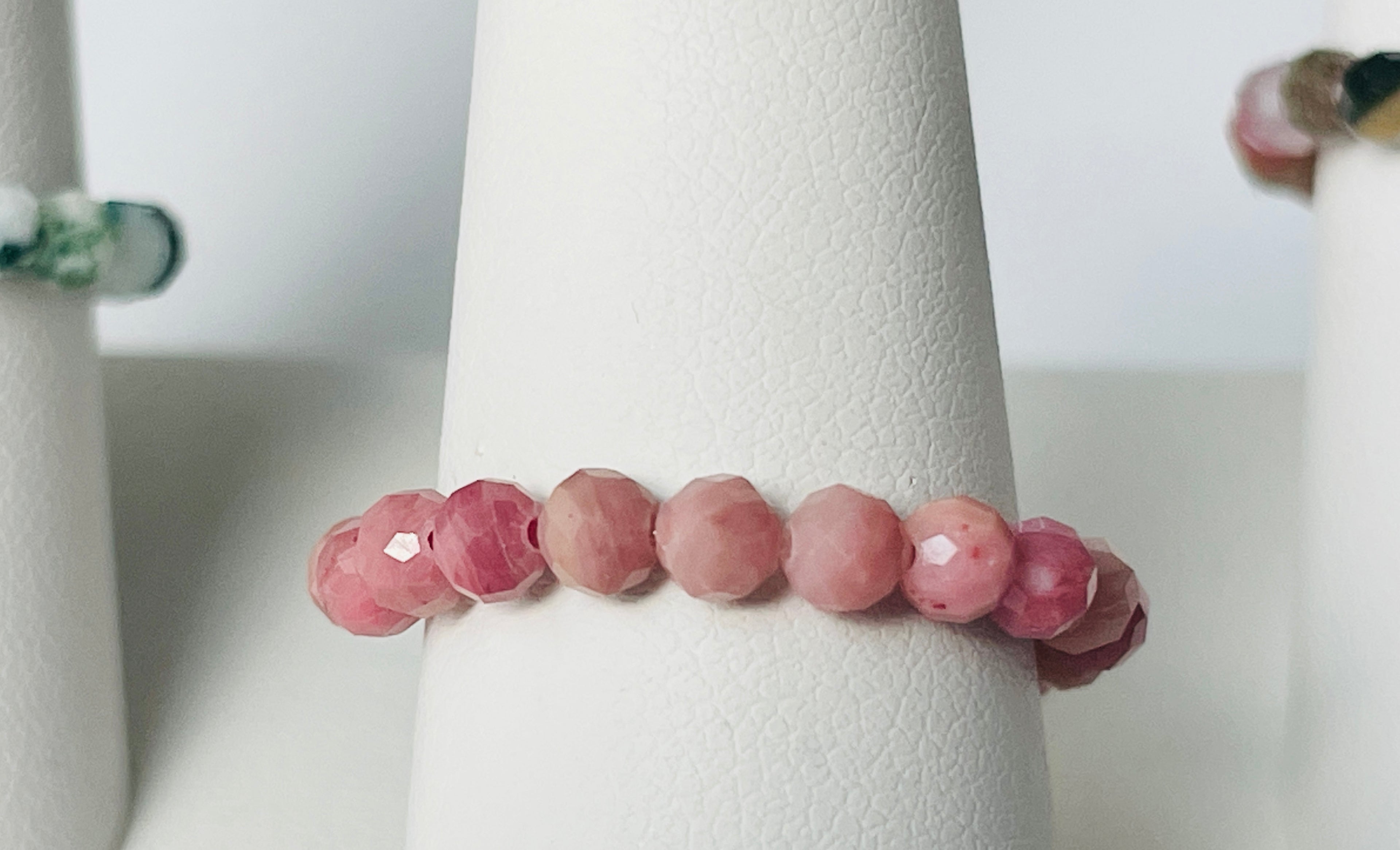 Stackable Gemstone Adjustable Rings