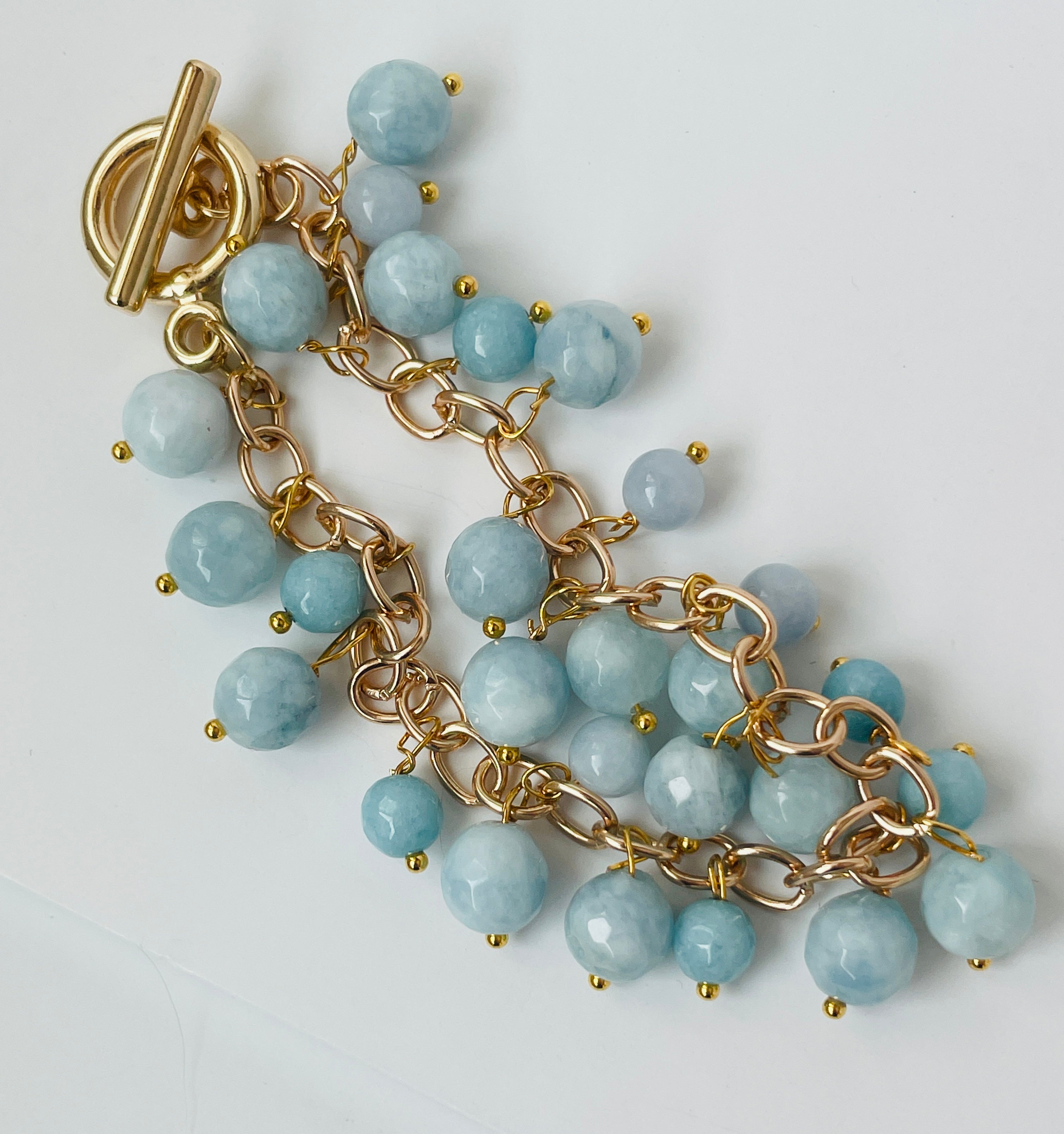 Aquamarine Gemstone Bracelet