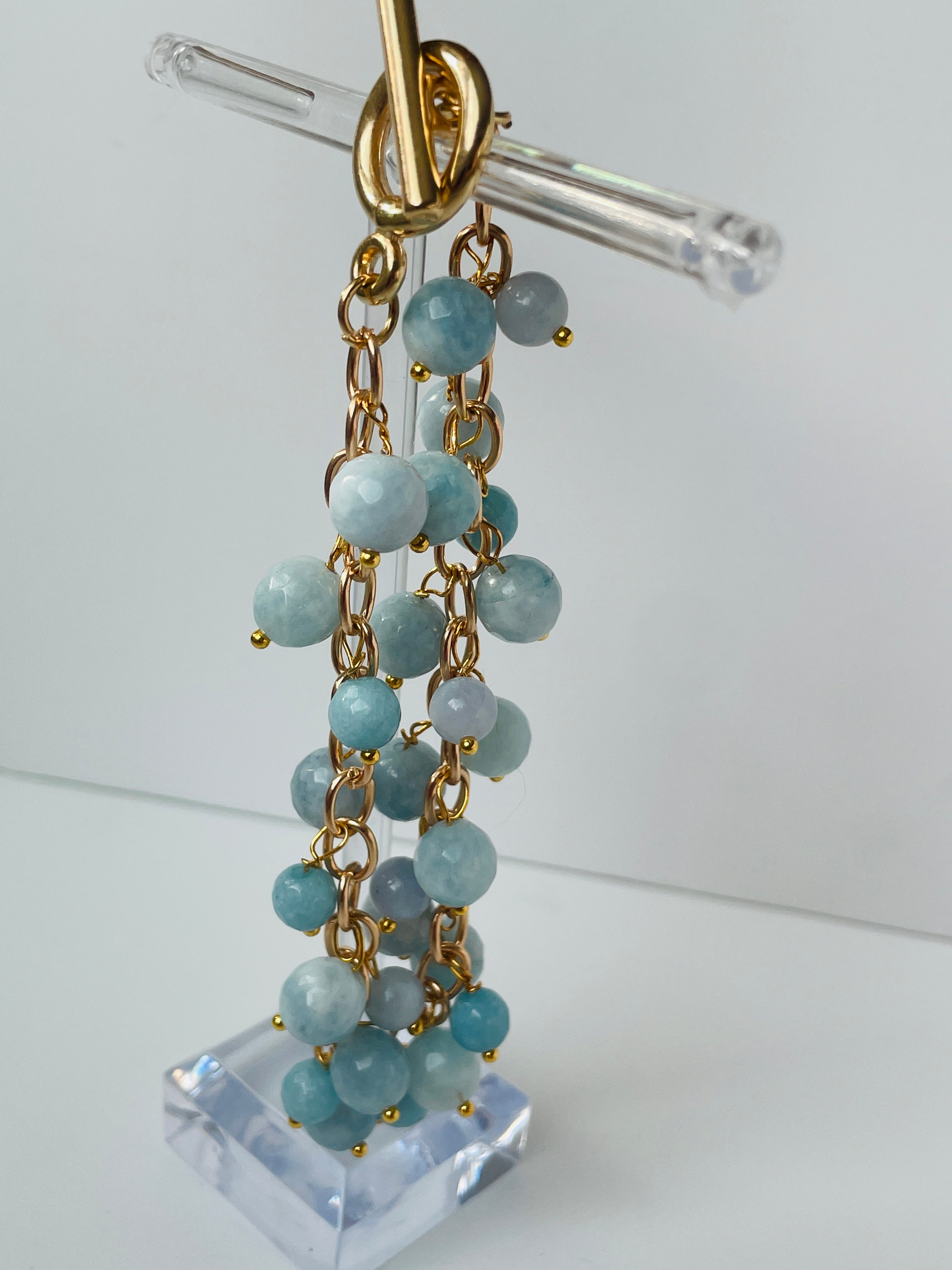 Aquamarine Gemstone Bracelet