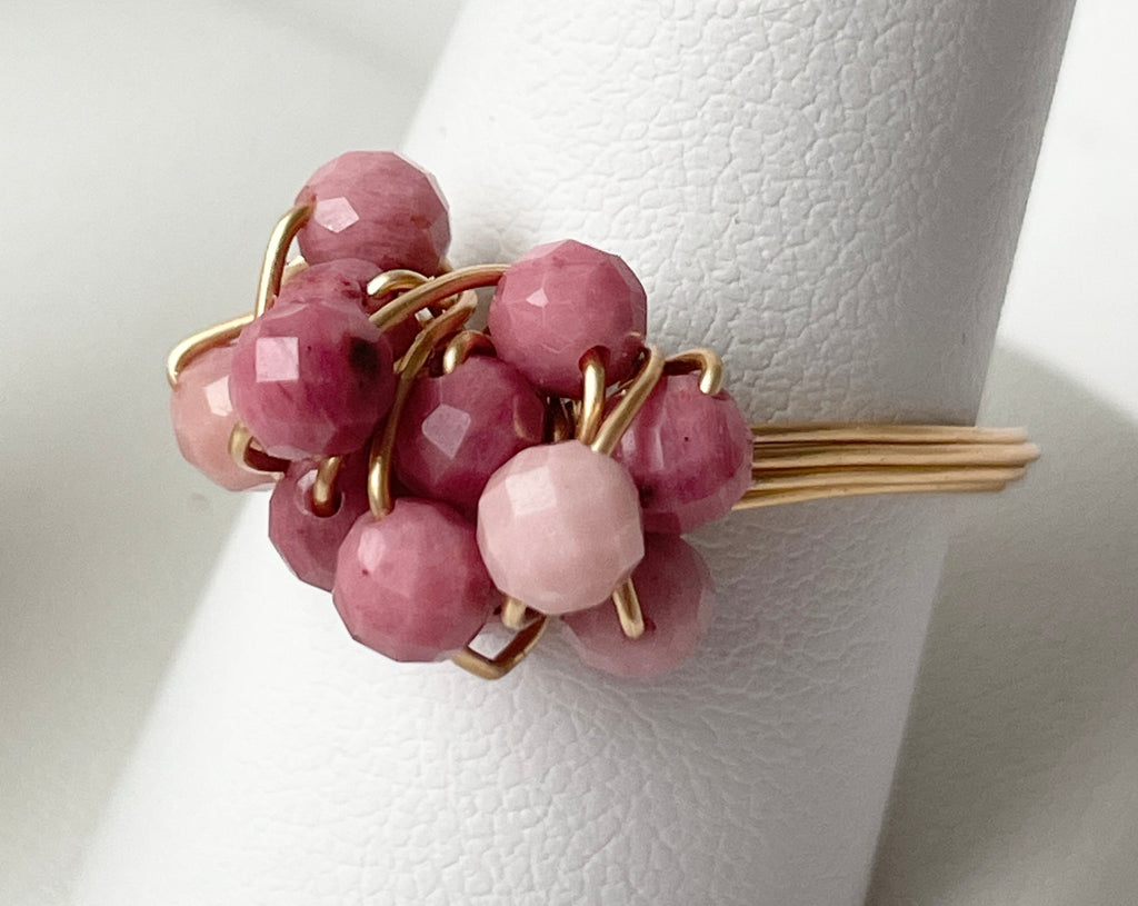 Gemstone Cluster Rings