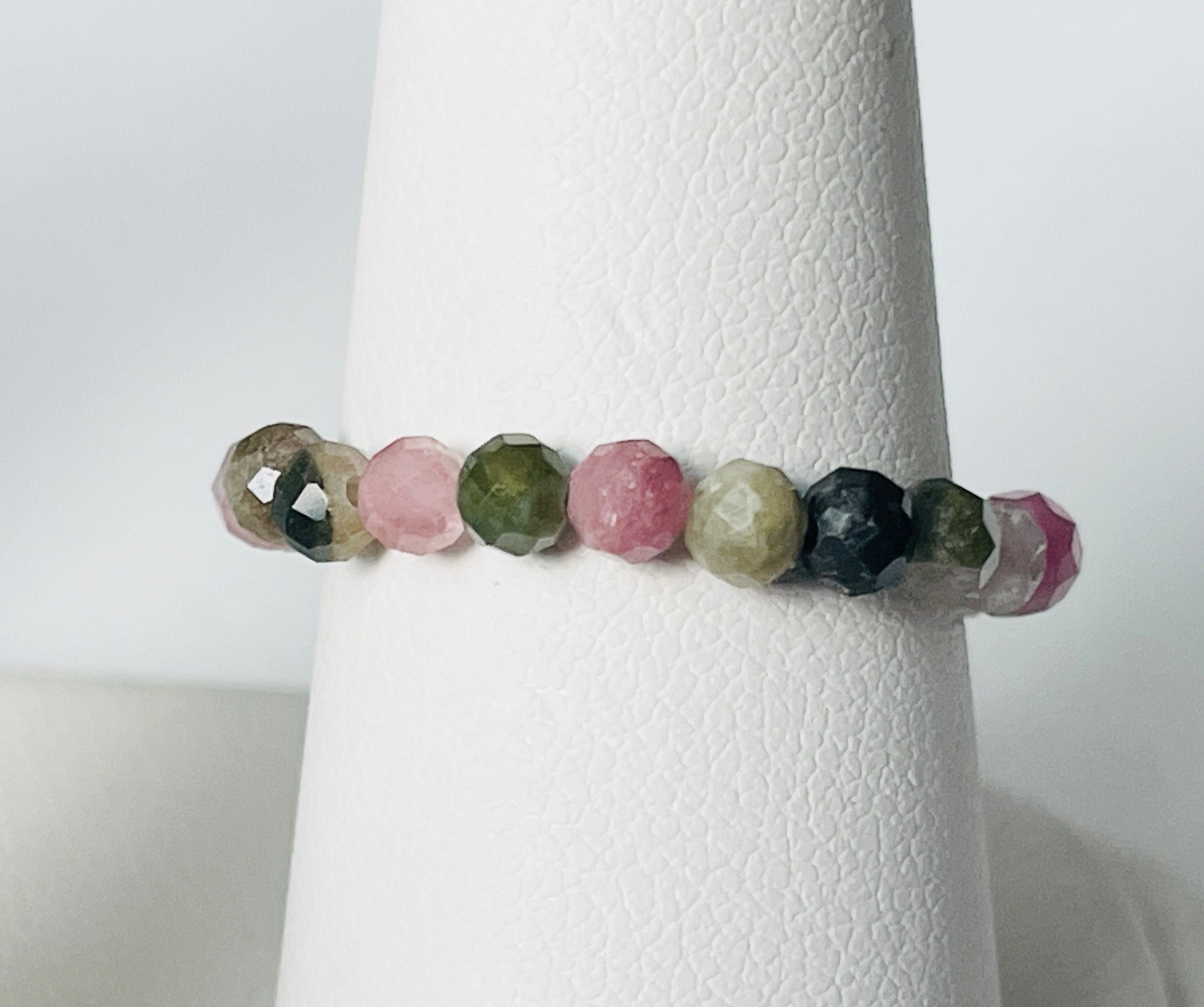 Stackable Gemstone Adjustable Rings