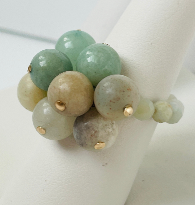 Adjustable Ring Large Gemstones