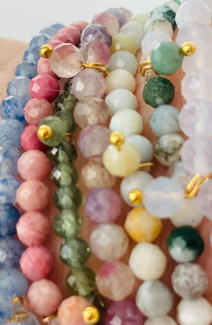 Gemstone Stretchy Bracelets