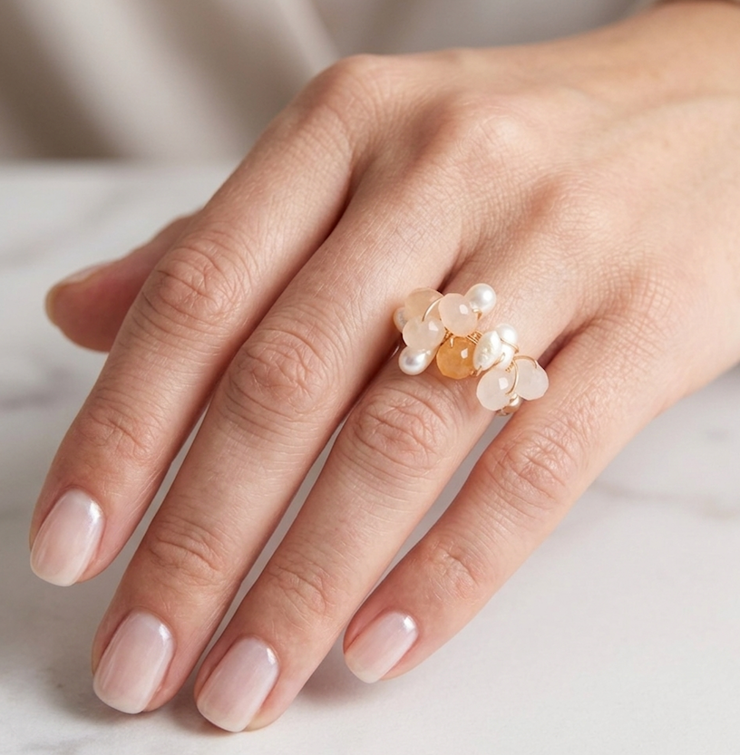 Gold-Filled Mix Gemstone Rings
