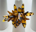 Dagger Czech Glass Adjustable Rings