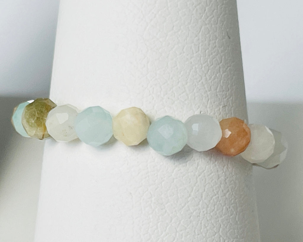 Stackable Gemstone Adjustable Rings