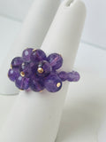 Semi-Precious Adjustable Rings