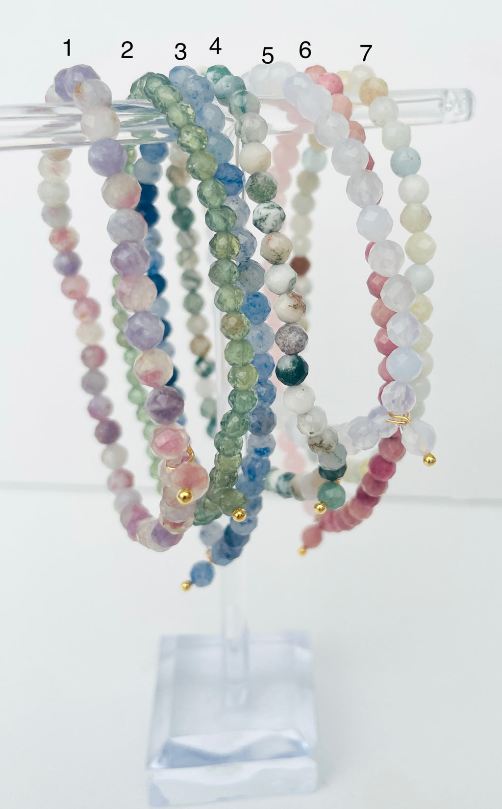 Gemstone Stretchy Bracelets