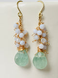 Drop Cluster Earrings