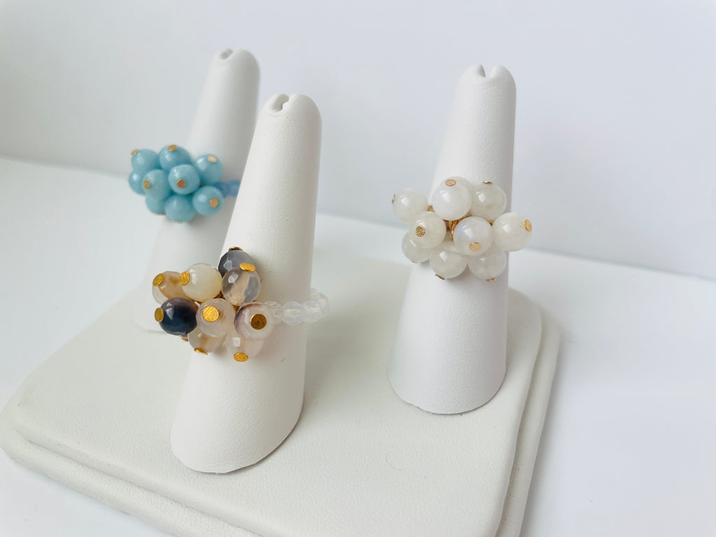 Adjustable Ring Large Gemstones