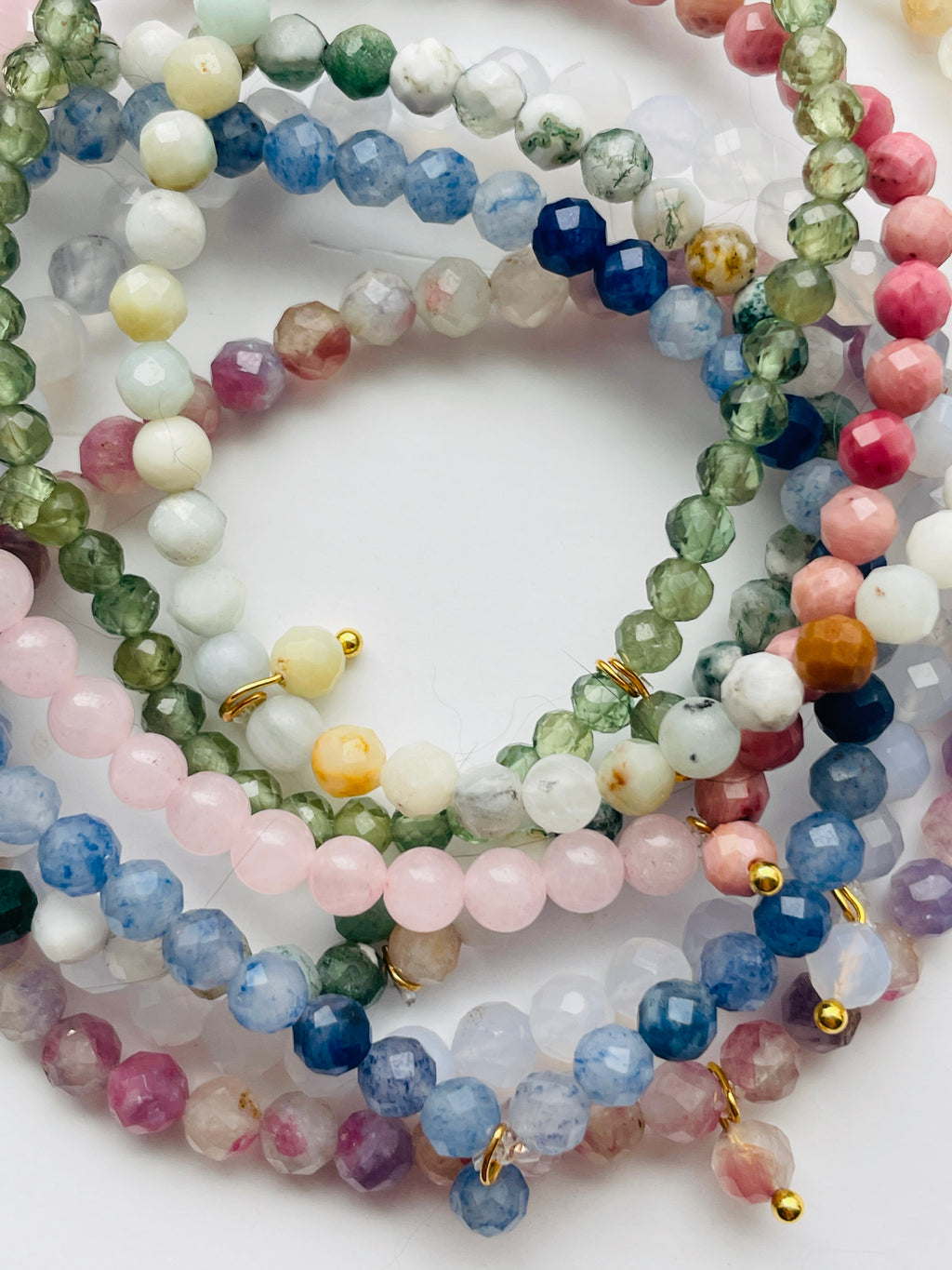 Gemstone Stretchy Bracelets