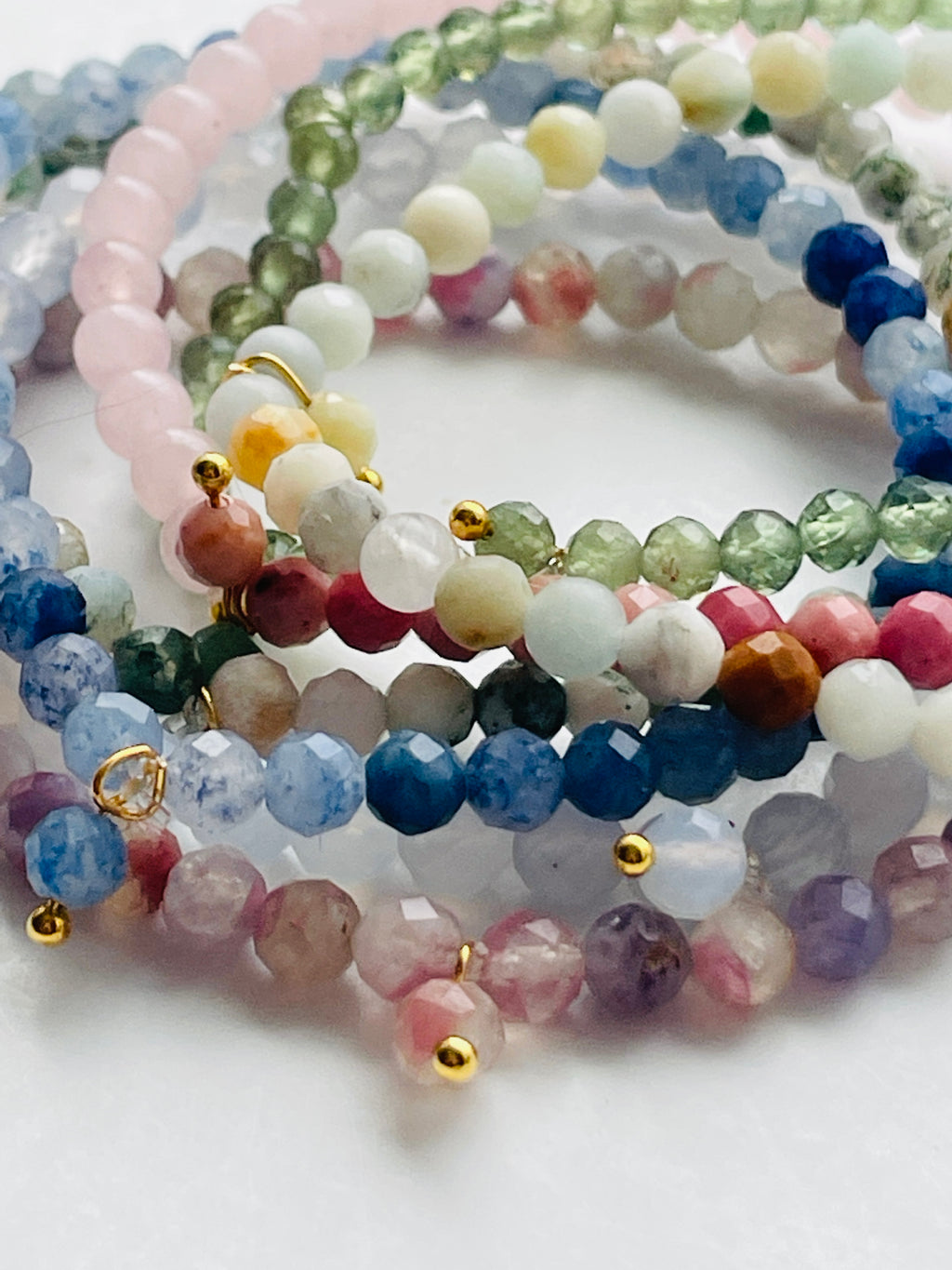 Gemstone Stretchy Bracelets