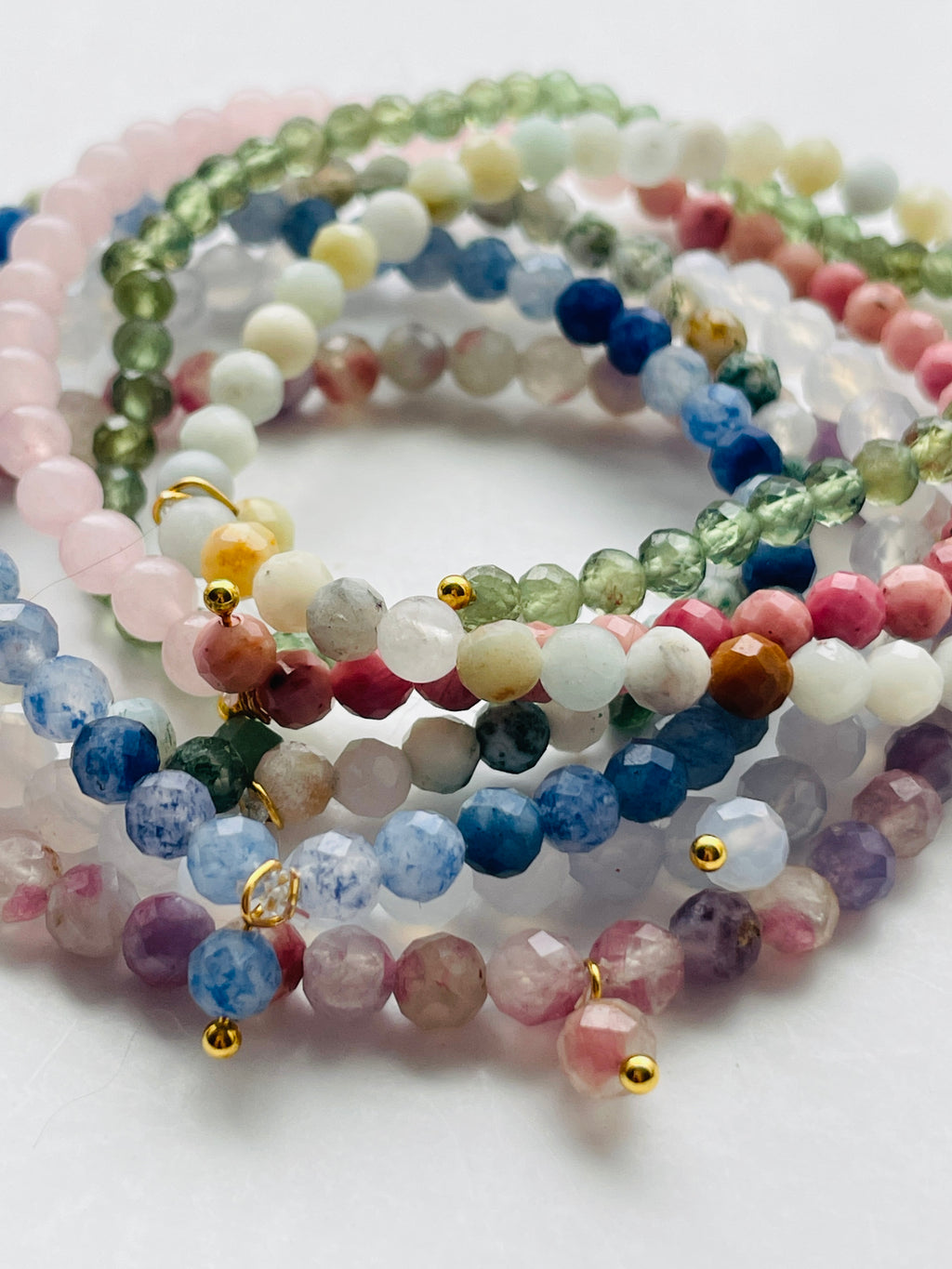 Gemstone Stretchy Bracelets