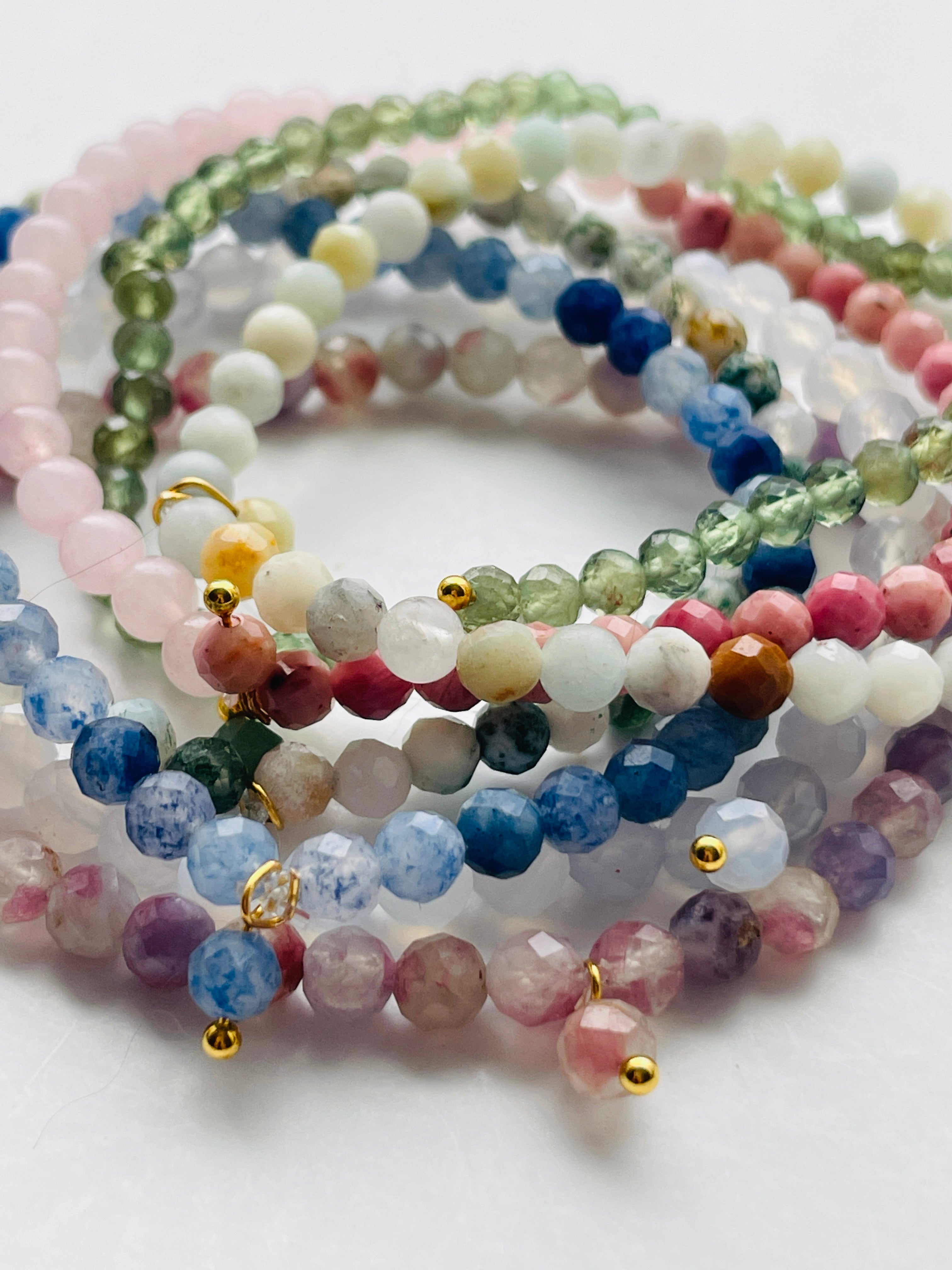 Gemstone Stretchy Bracelets