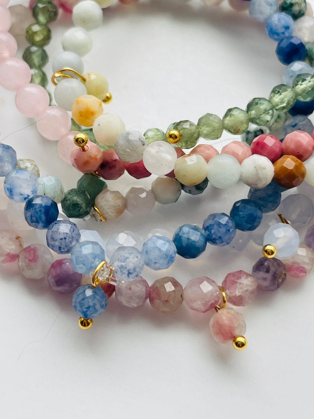 Gemstone Stretchy Bracelets