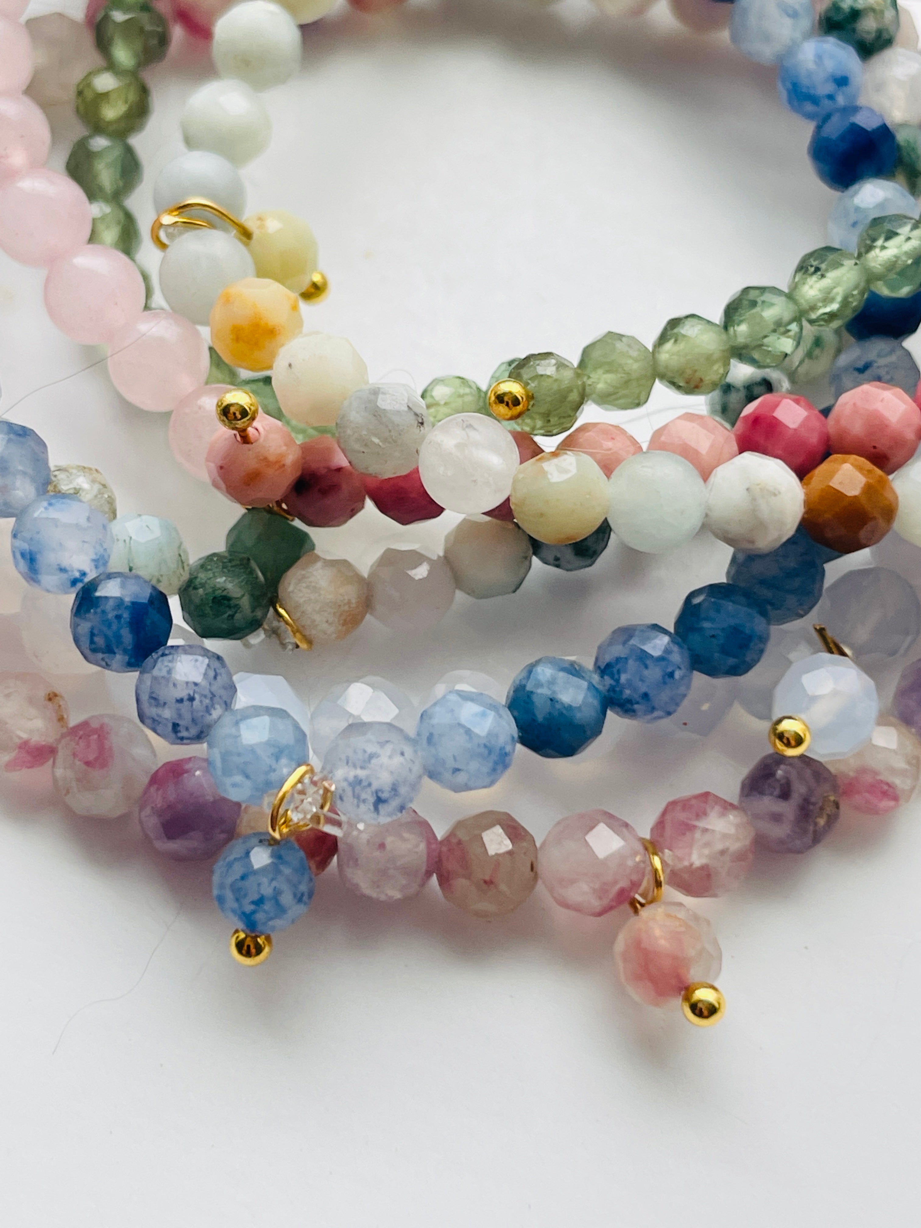 Gemstone Stretchy Bracelets