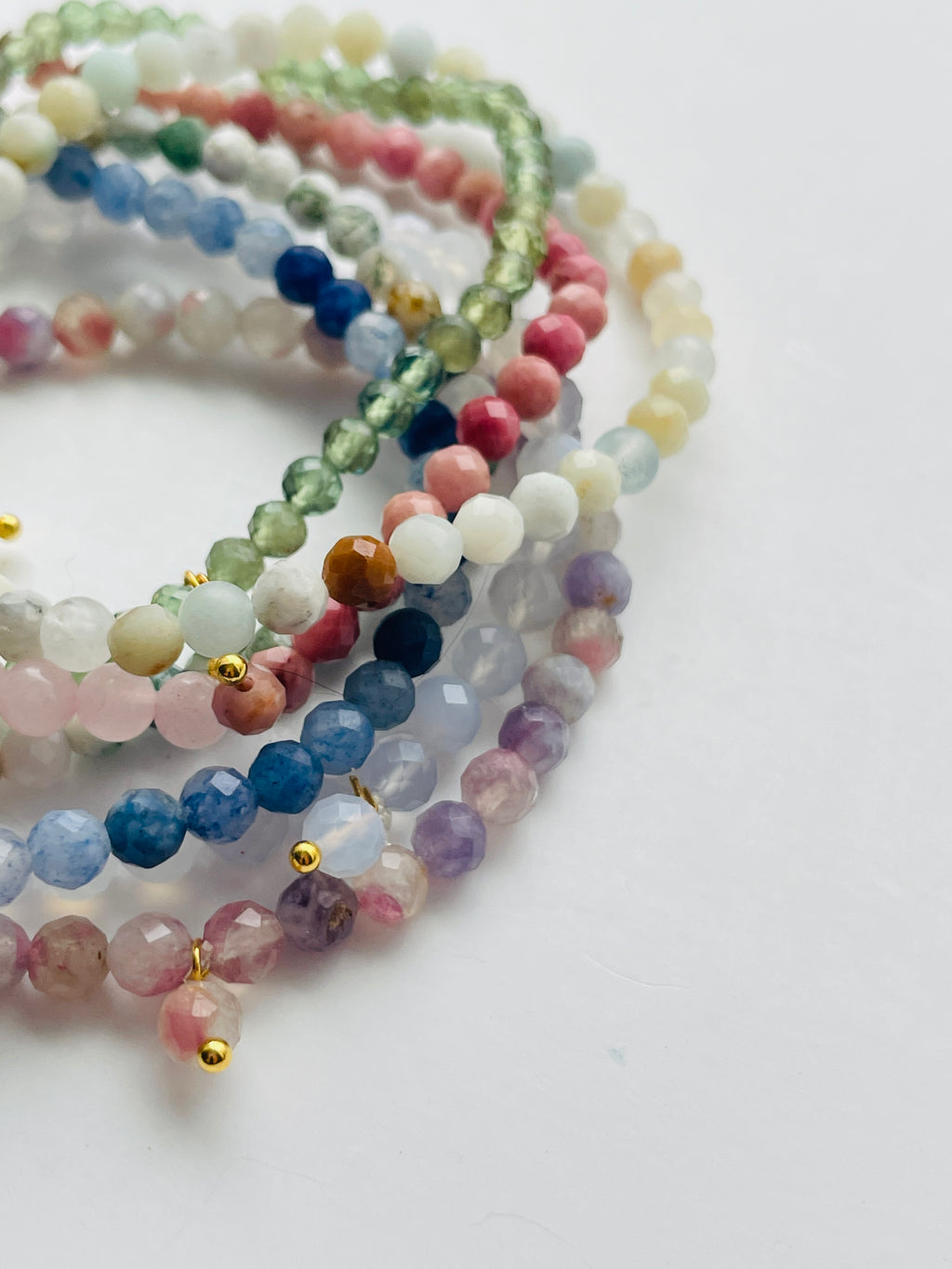 Gemstone Stretchy Bracelets