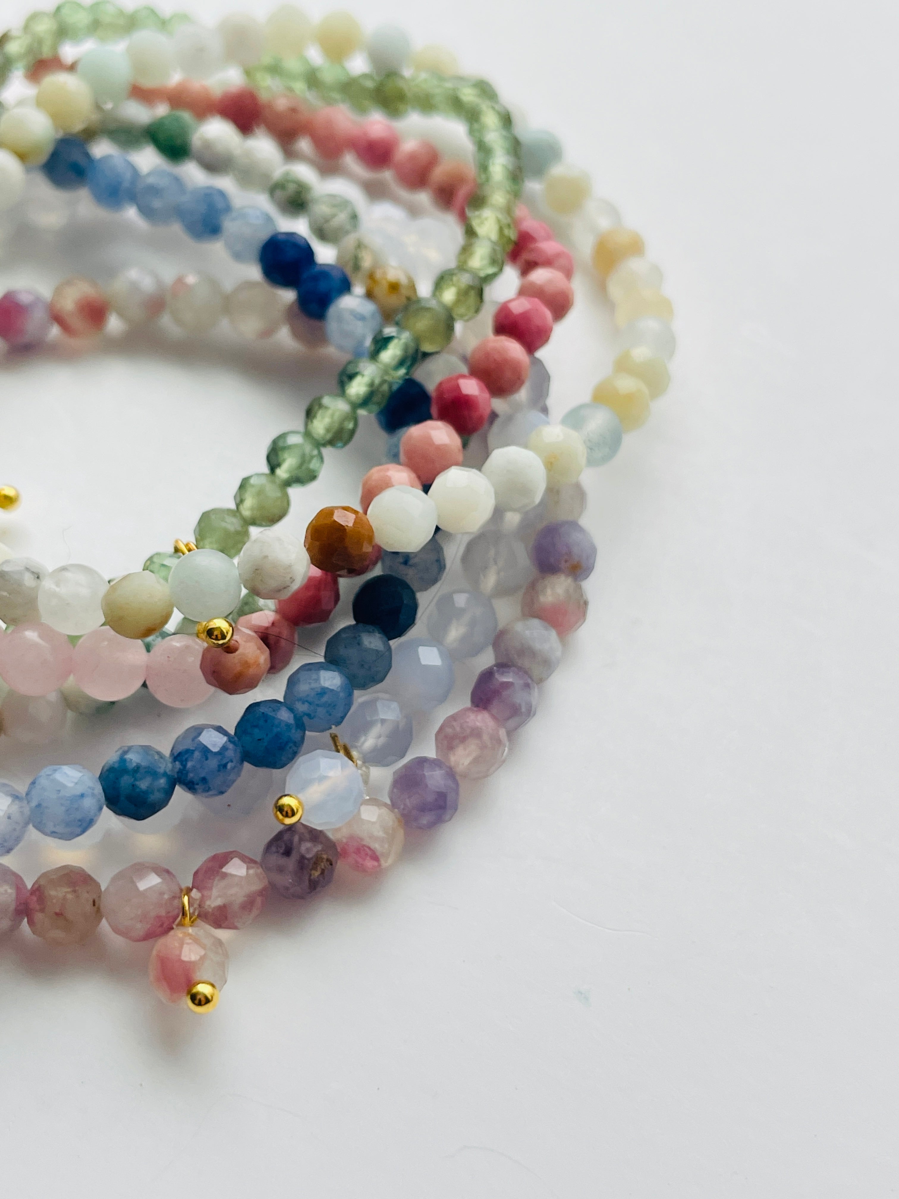 Gemstone Stretchy Bracelets
