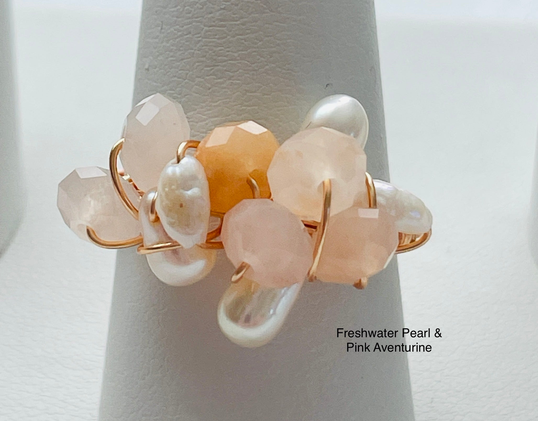 Gold-Filled Mix Gemstone Rings